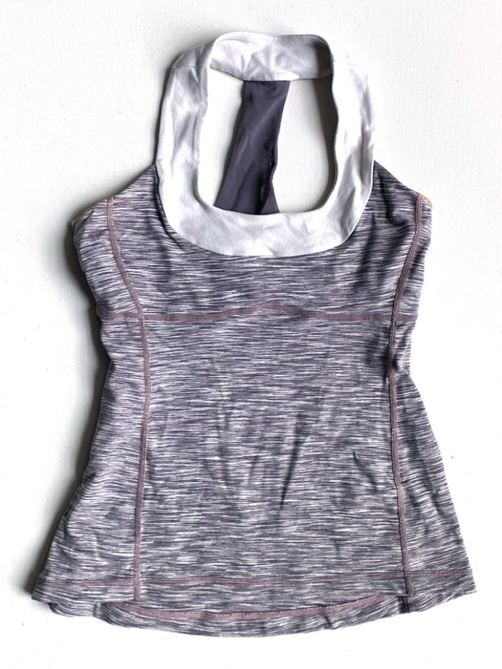 Lululemon Gray Halter Tank Top